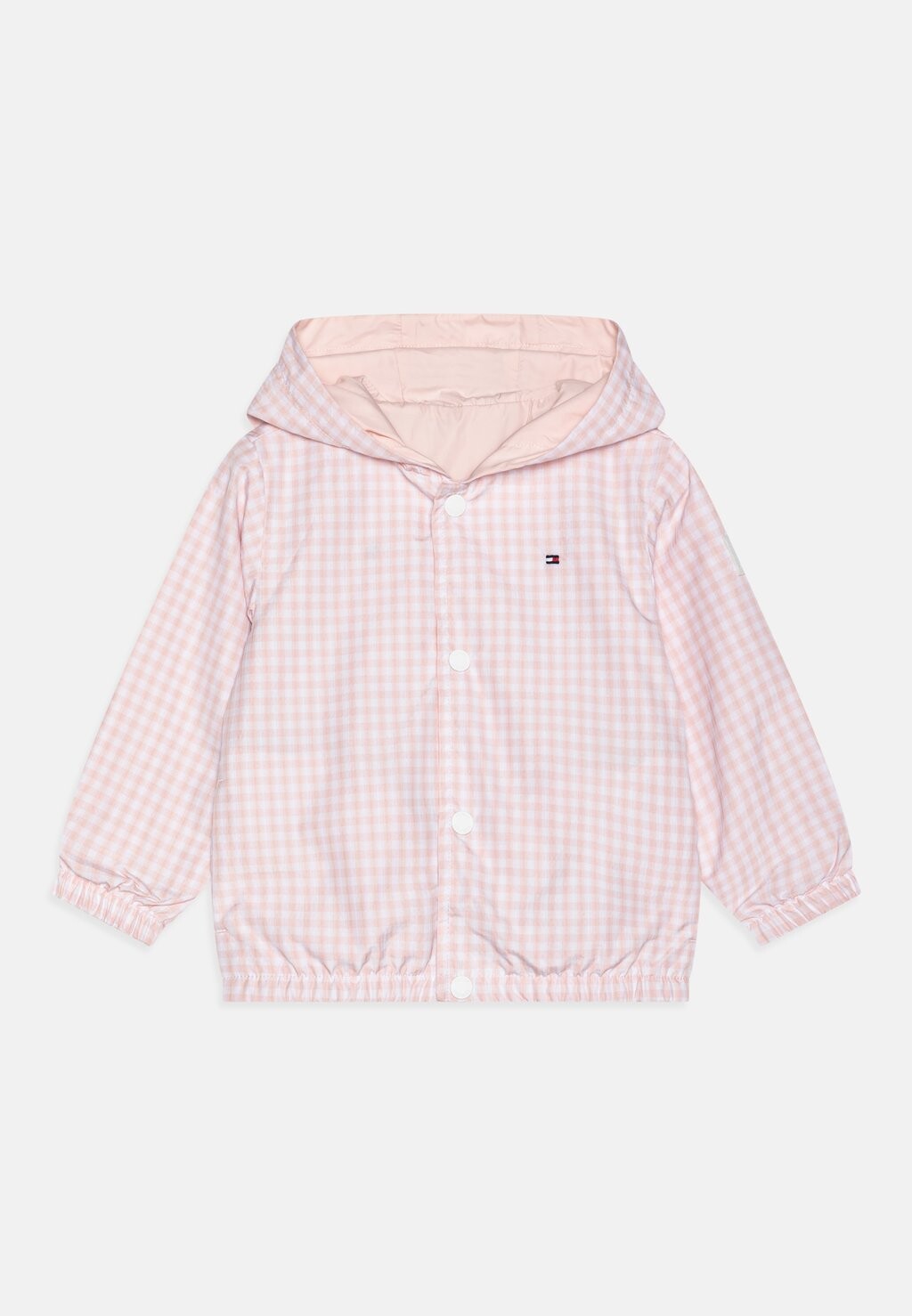 

Легкая куртка BABY REVERSIBLE GINGHAM UNISEX Tommy Hilfiger, цвет white/pink