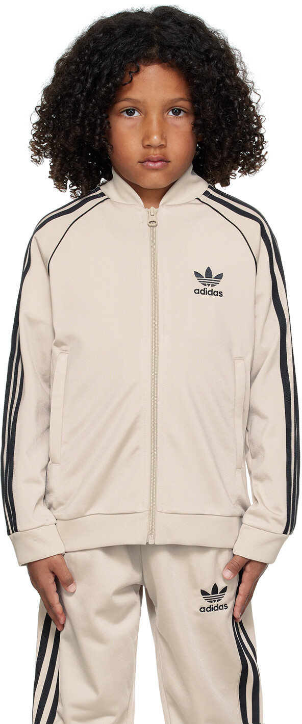 

adidas Kids Kids Бежевая спортивная куртка Adicolor SST Big Kids