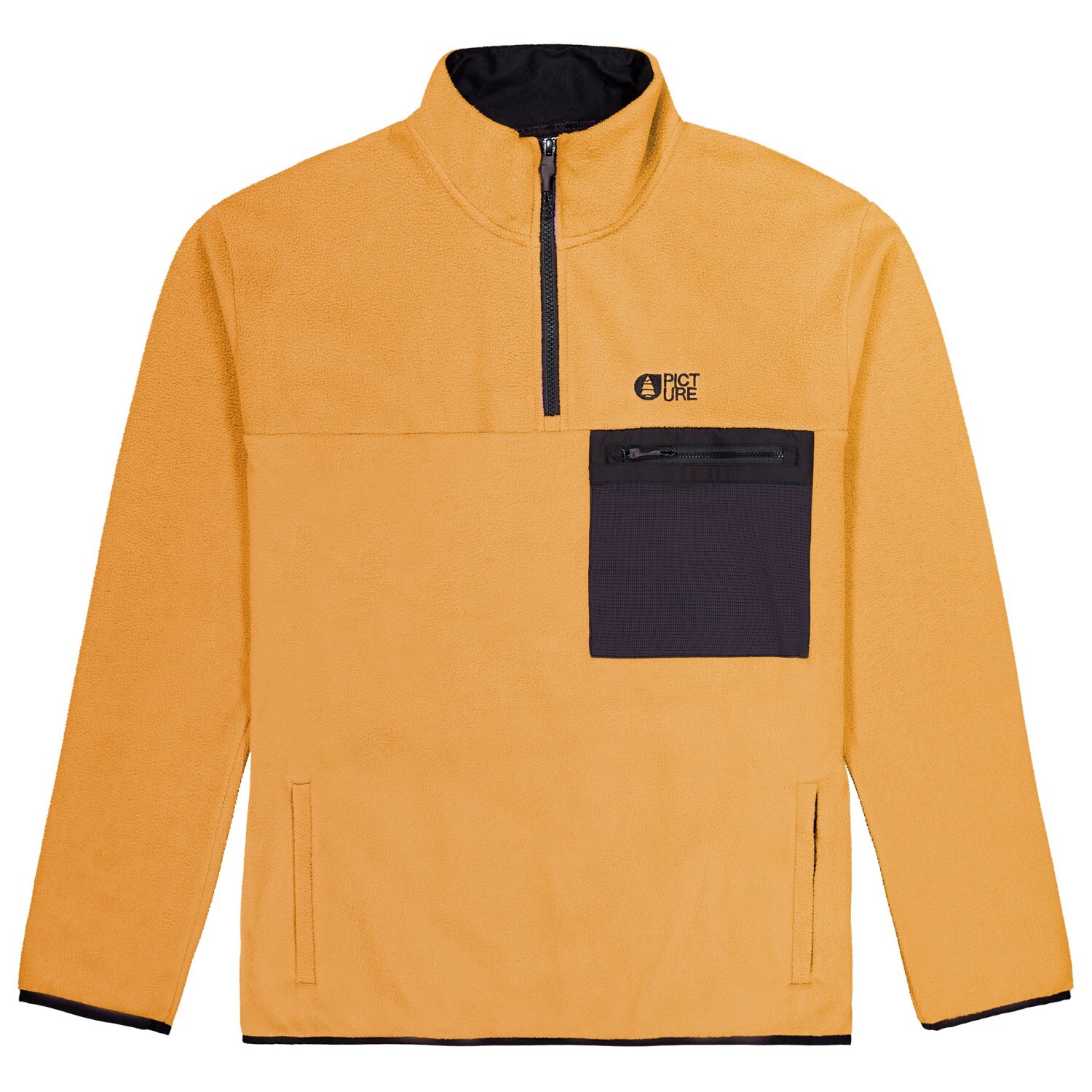 

Флисовый свитер Picture Mathew 1/4 Tech Fleece, цвет Spruce Yellow