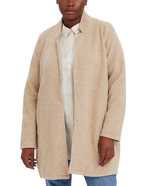 

Куртка Katrine на кнопках с начесом Vero Moda Curve, цвет Tan/Beige