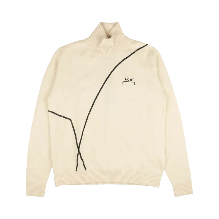 

Свитер A-Cold-Wall* Logo Turtleneck 'Bone', кремовый, Бежевый