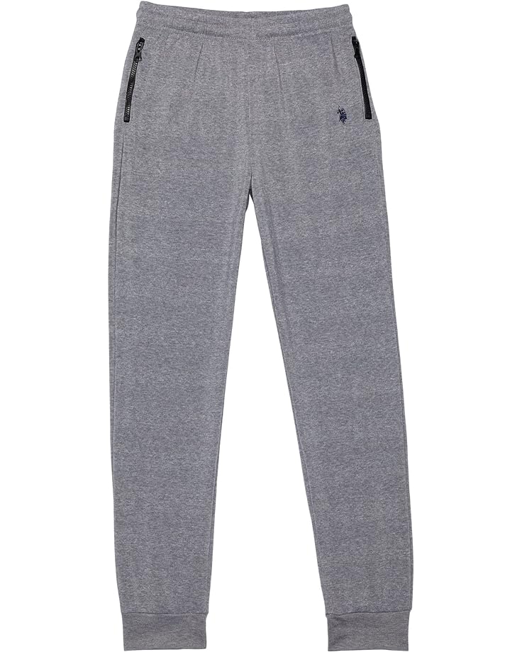 Брюки U.S. POLO ASSN. Zip Pocket Fleece Pants, цвет Campus Grey Heather
