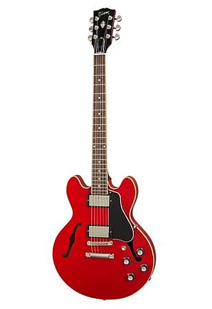 Электрогитара Gibson ES335 Dot Semi-Hollowbody Electric Guitar Satin Cherry with Case