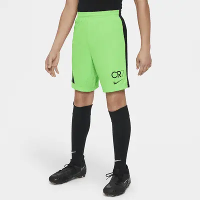 

Шорты Nike CR7, цвет Green Strike/Black/Black