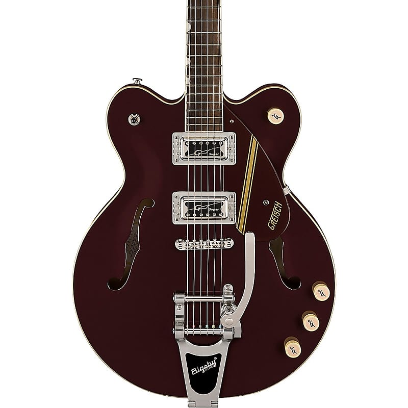 цена Электрогитара Gretsch Guitars G2604T Limited-Edition Streamliner Rally II Center Block Double-Cut With Bigsby Electric Guitar Oxblood