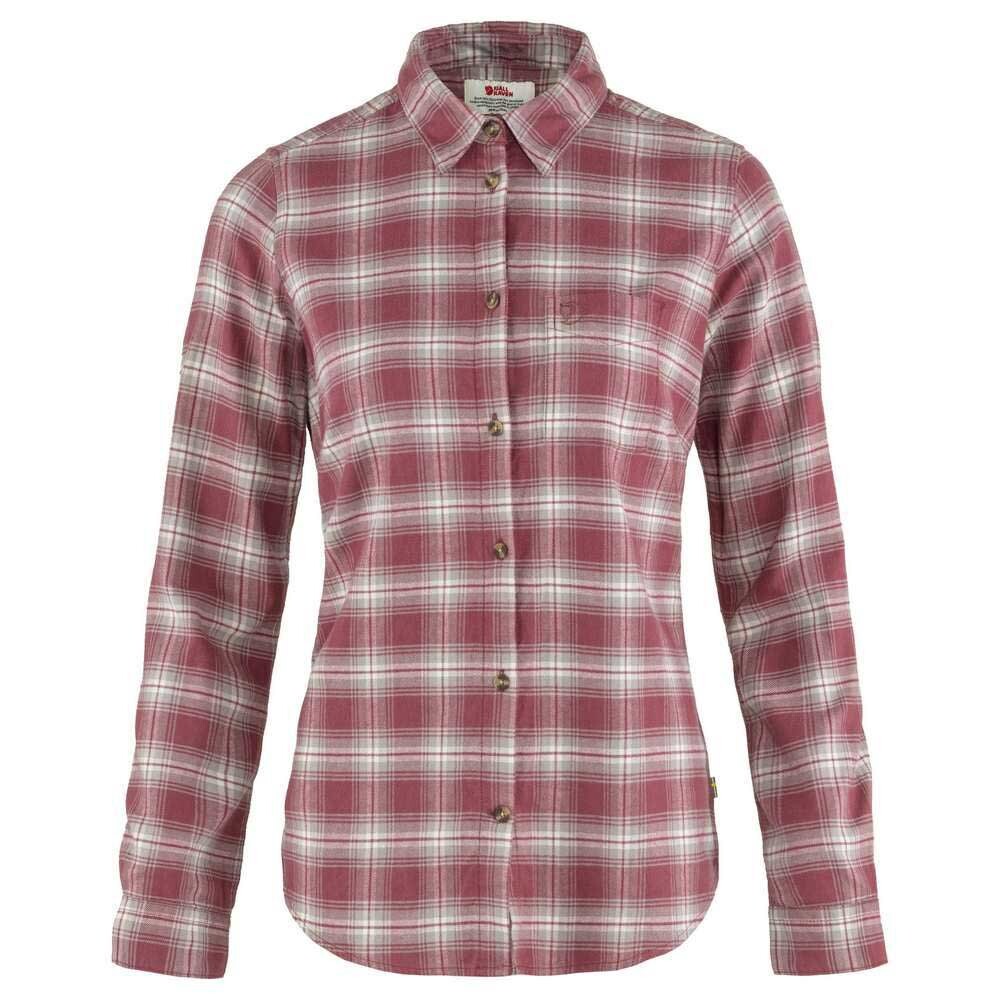 

Рубашка Fjällräven Övik Flannel, розовый