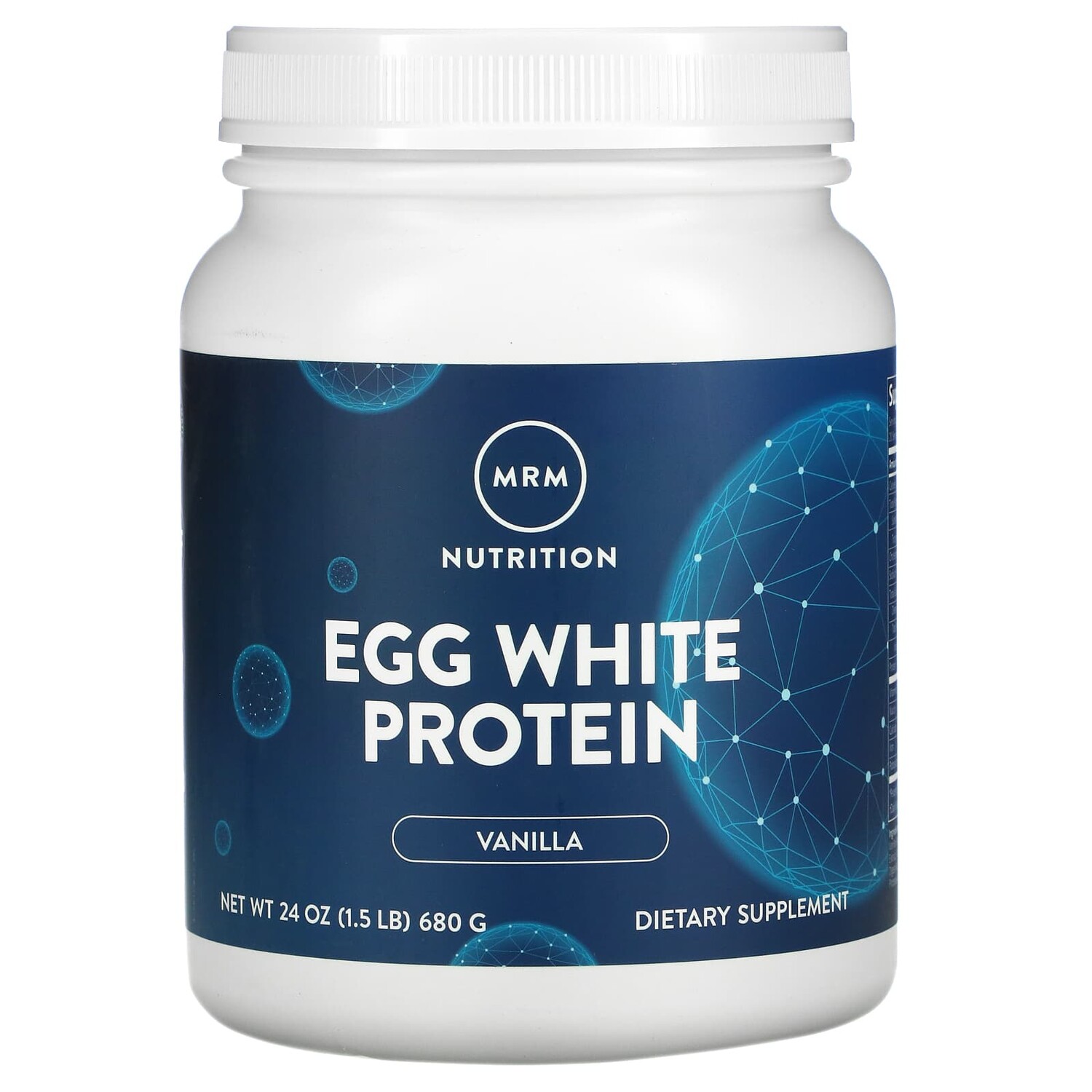 

Протеин яичного белка, ваниль, 680 г (1,5 фунта), MRM Nutrition