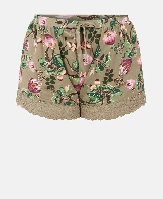

Пижамные шорты Hunkemöller, хаки