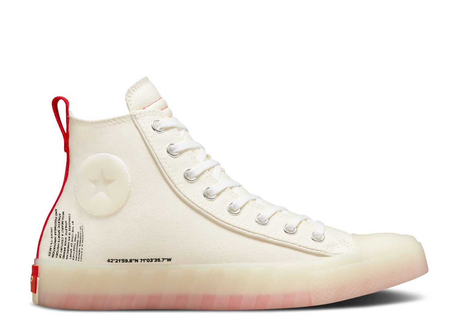 

Кроссовки Converse Unt1Tl3D High 'Egret Natural Ivory', кремовый, Бежевый
