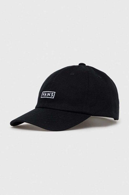 

Детская хлопковая бейсболка Vans VANS EASY BOX JOCKEY Черная, черный
