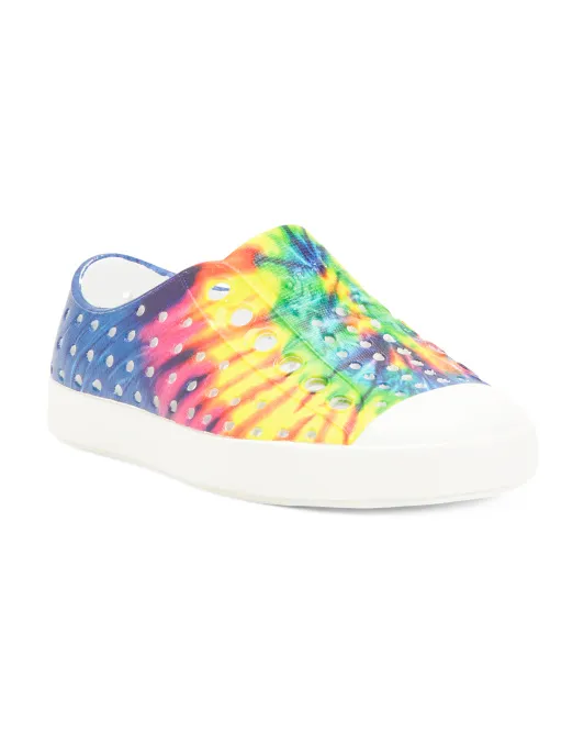 

Туфли без шнуровки с принтом Jefferson (для малышей) Native, цвет Tie Dye