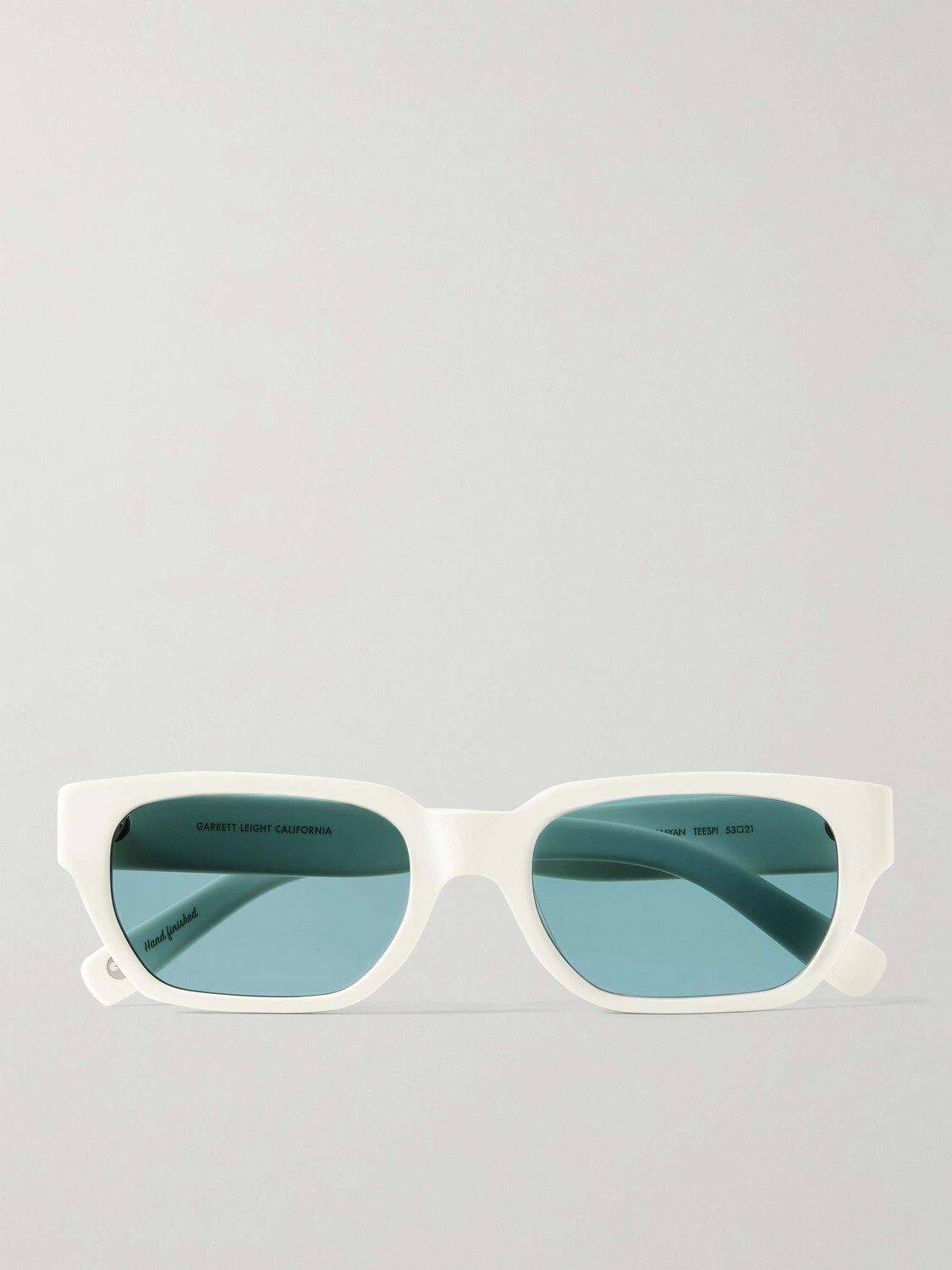 

Солнцезащитные очки Mayan в прямоугольной оправе из ацетата Garrett Leight California Optical, белый
