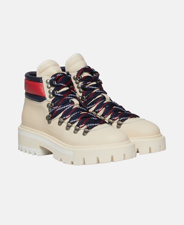 

Ботинки на шнуровке Tommy Hilfiger, миндальный