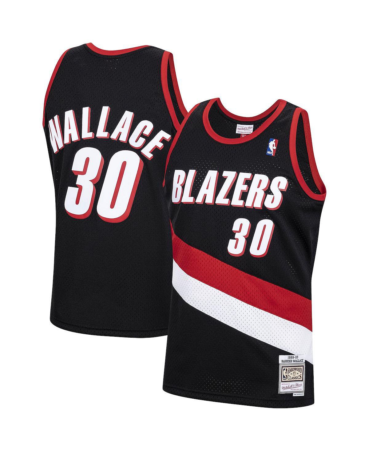 

Мужские черные Джерси Portland Trail Blazers 1999-00 Rasheed Wallace 1999-00 Hardwood Classics Swingman Jersey Mitchell & Ness, Черный, Мужские черные Джерси Portland Trail Blazers 1999-00 Rasheed Wallace 1999-00 Hardwood Classics Swingman Jersey Mitchell