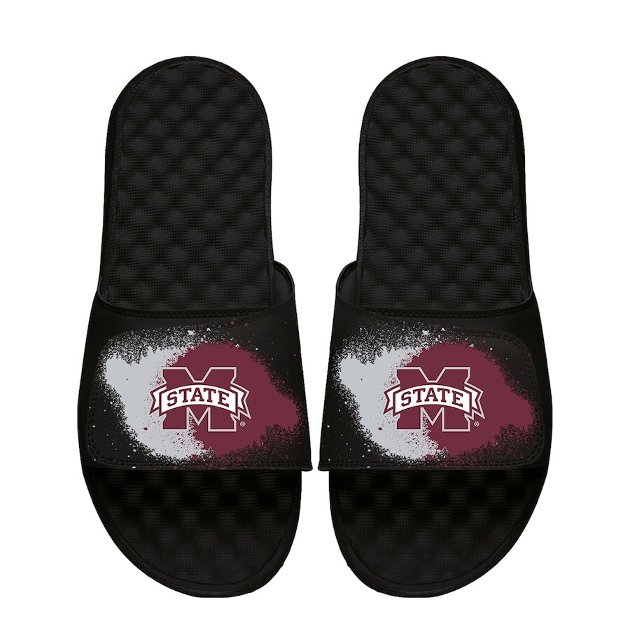 

Шлепанцы ISlide Mississippi State Bulldogs, черный