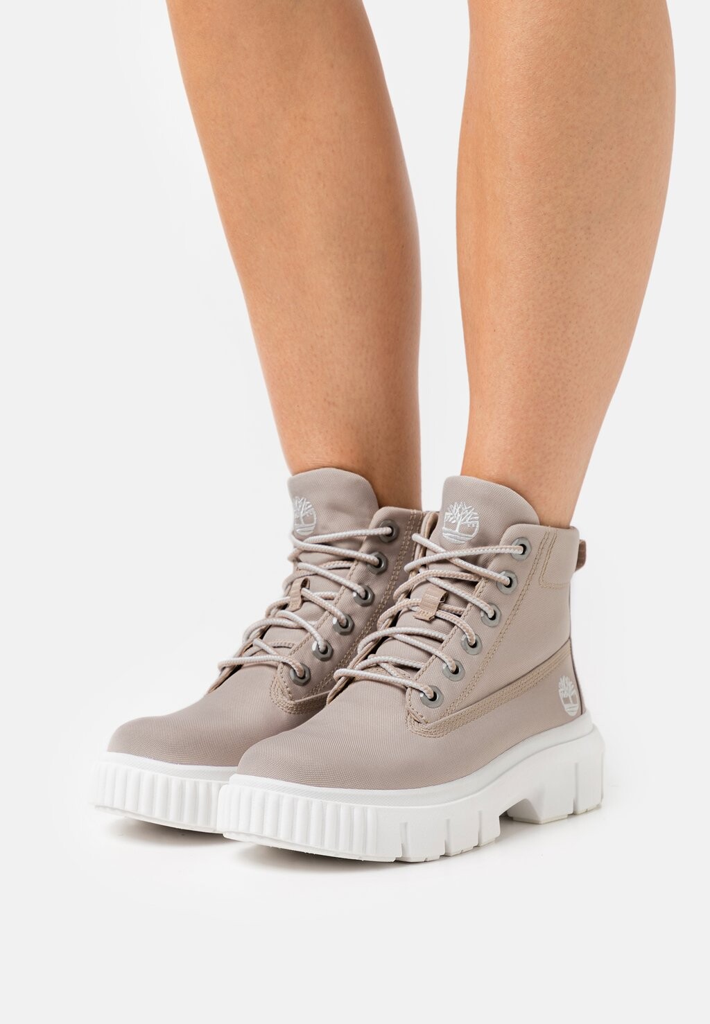 

Ботильоны на шнуровке Timberland Greyfield, бежевый
