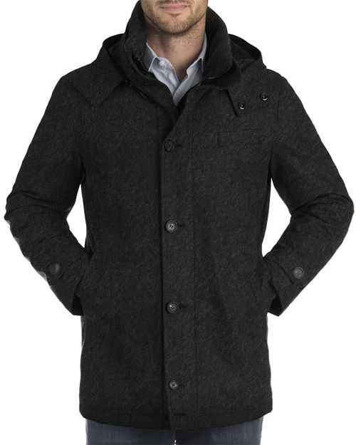 Парка City Active Down Norwegian Wool, цвет Gray