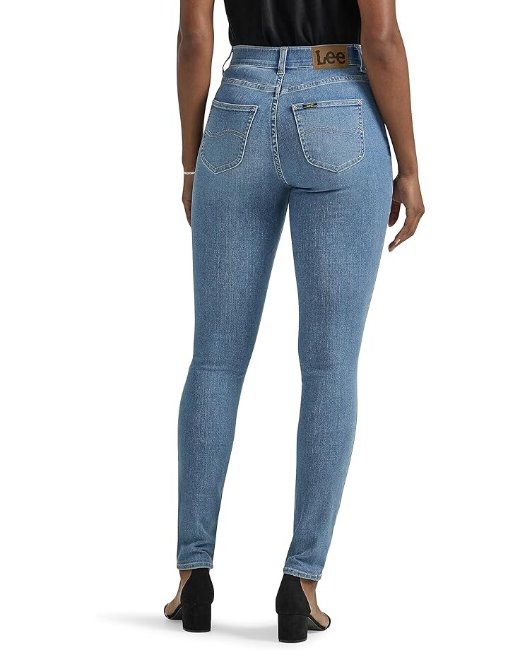 

Джинсы Lee Legendary High-Rise Skinny Flex Motion Jeans, цвет Sugar Cloud