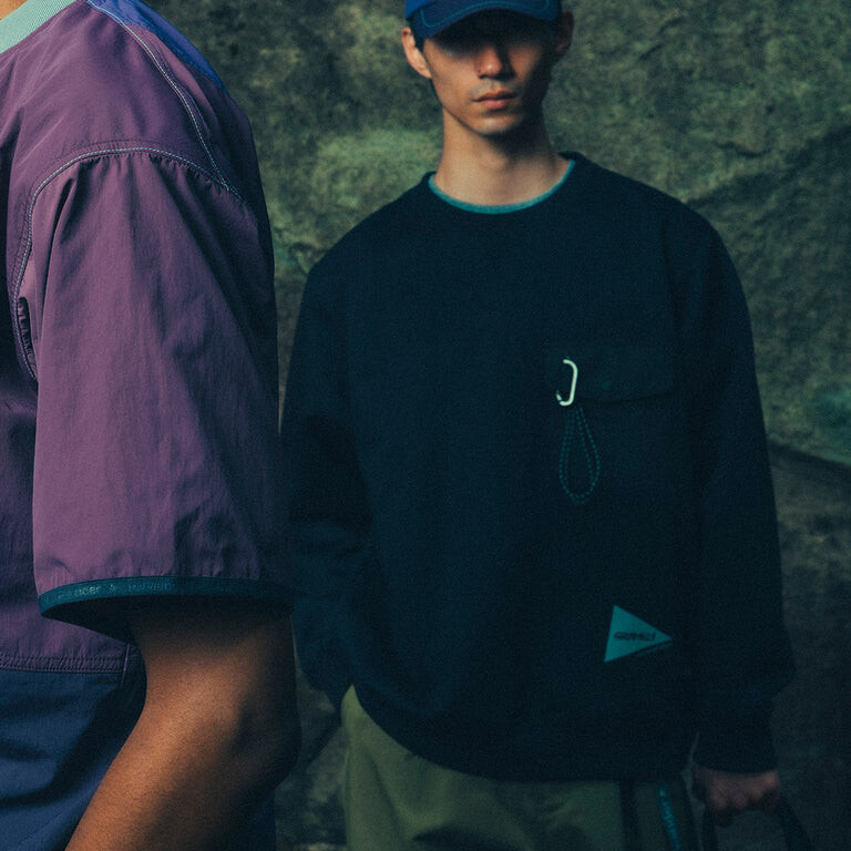 

Свитер X And Wander Pocket Sweat Shirt Gramicci, черный