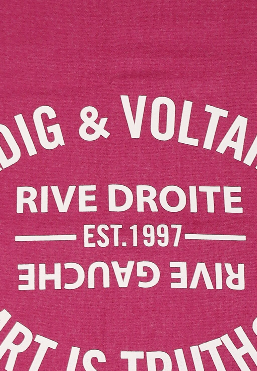 

Шарф Zadig & Voltaire, фуксия