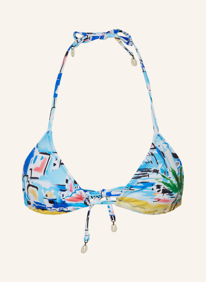 

Треугольный топ бикини riviera scenic Polo Ralph Lauren, синий