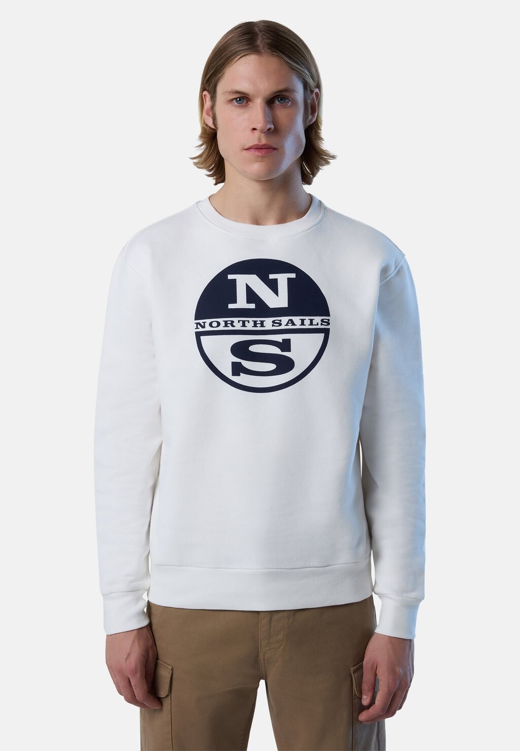 

Толстовка Mit Logo-Druck North Sails, цвет weiss