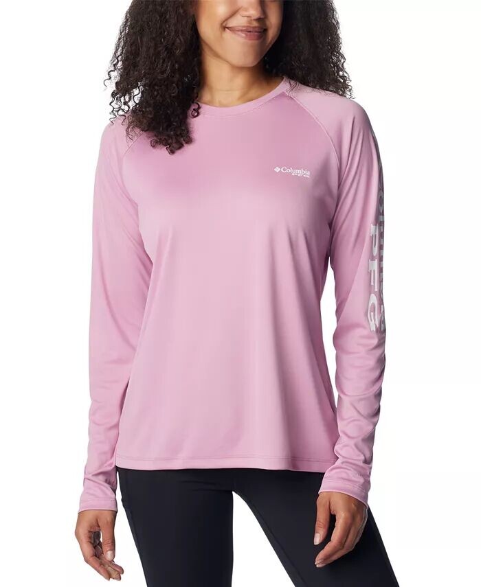 

Женская футболка PFG Tidal Tee II Omni-Shade™ Columbia, фиолетовый