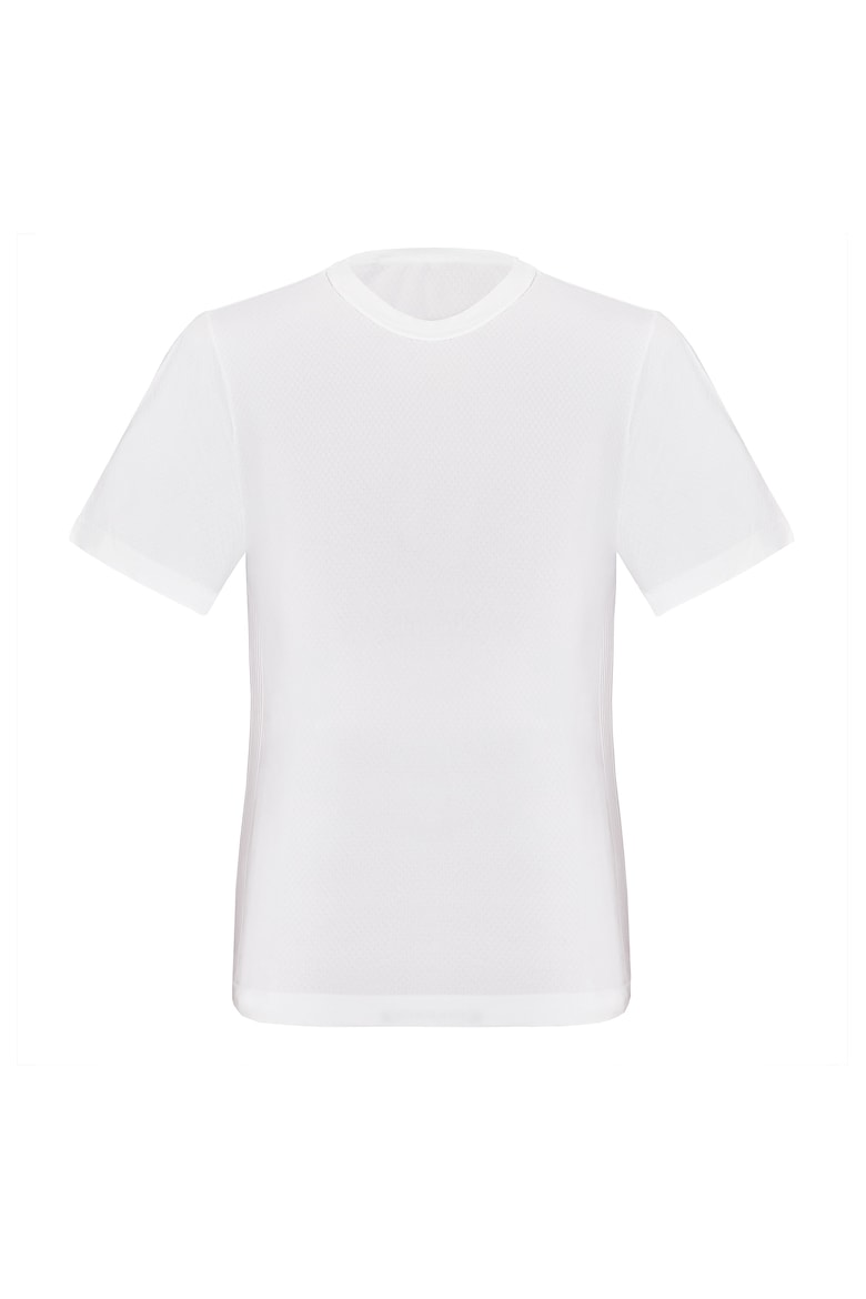 Бесшовная футболка с лаконичным дизайном Tao, белый