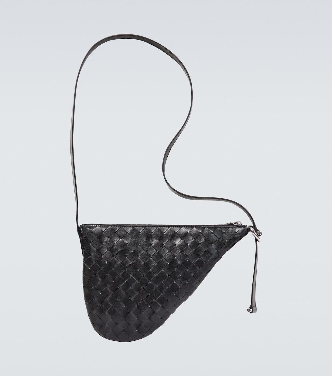

Сумка через плечо Virgule из кожи Bottega Veneta, черный
