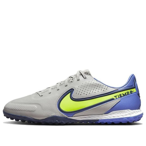 Кроссовки Nike React Legend 9 Pro TF Turf Soccer Shoes Grey/Yellow, серый