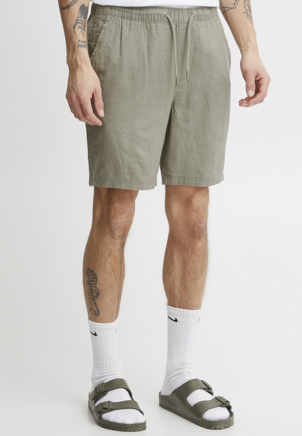 Спортивные брюки SDAURELIUS ELASTICATED Solid, цвет vetiver vetiver
