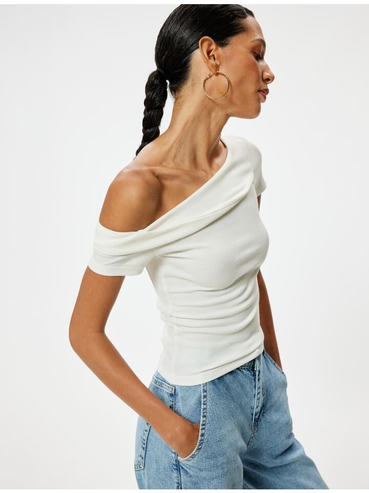 

Футболка KOTON T shirt, экрю