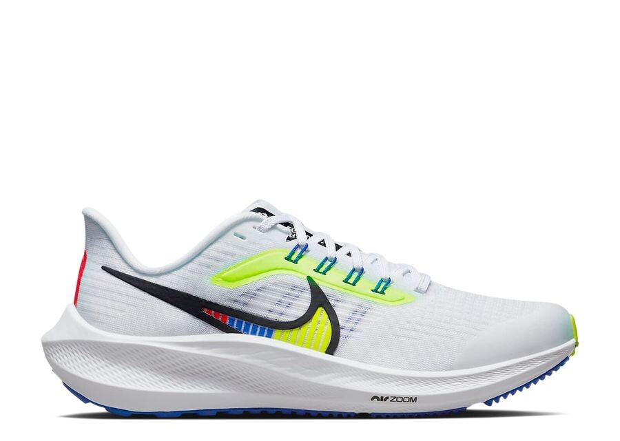 

Кроссовки Nike Air Zoom Pegasus 39 Ps 'White Volt Racer Blue', белый