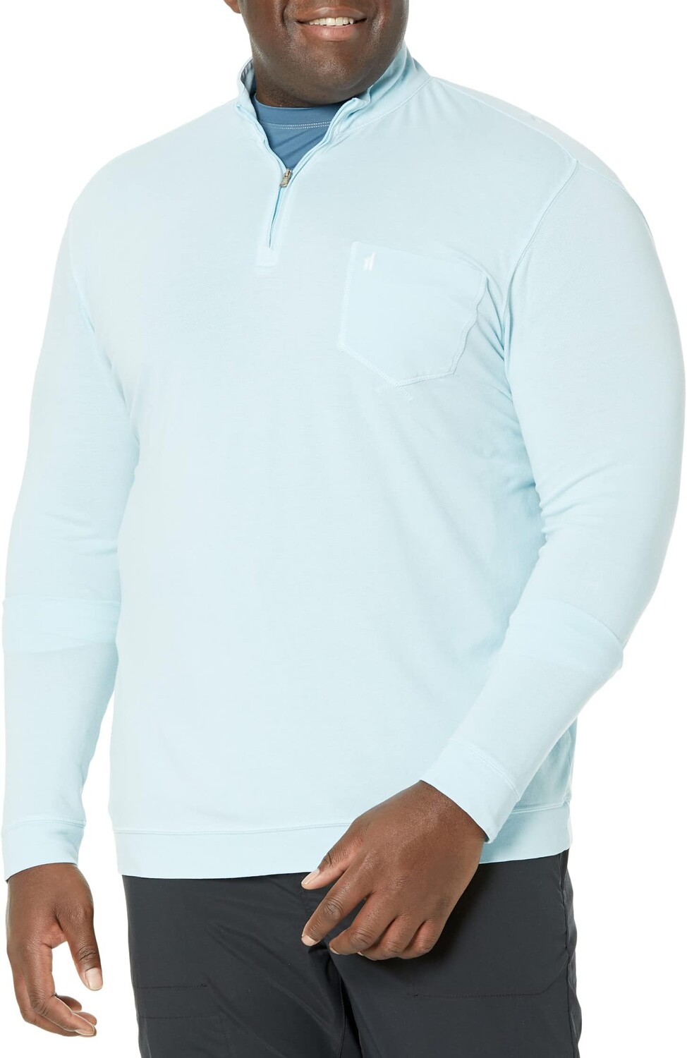 Толстовка Derek Performance Pique 1/4 Zip johnnie-O, цвет Placid толстовка derek performance pique 1 4 zip johnnie o цвет cadet