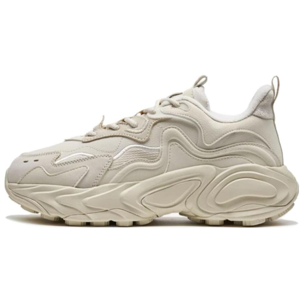 

Кроссовки XTEP Migratory Chunky Sneakers Women's Low-top Milk Tea White, белый