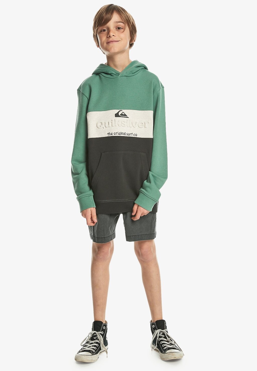 

Толстовка EMBOSS BLOCK HOODIE YOUTH Quiksilver, цвет gmp0