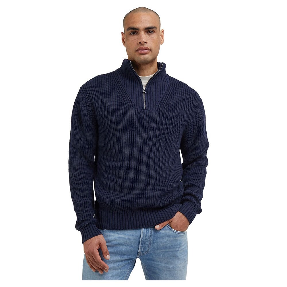 Свитер Lee Half Zip Knit Half Zip, синий