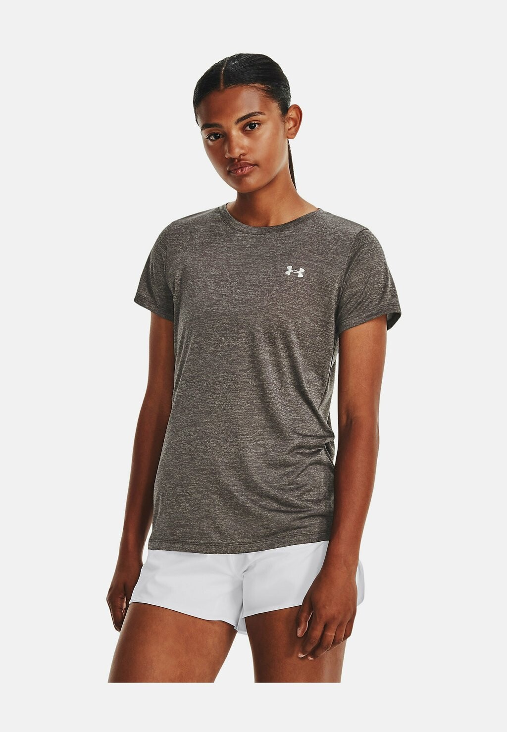 

Базовая футболка TECH TWIST Under Armour, пепельно-серо-коричневый