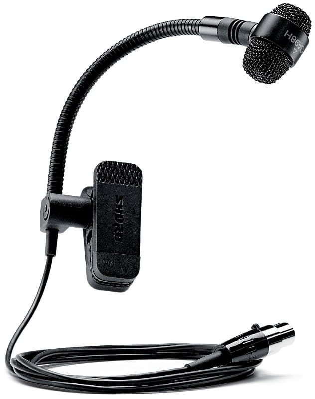 Конденсаторный микрофон Shure PGA98H-TQG Cardioid Condenser Gooseneck Instrument Mic with TA4F Connector