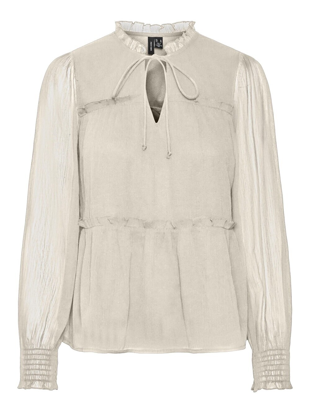 

Блузка Vero Moda VANESSA, светло-бежевый