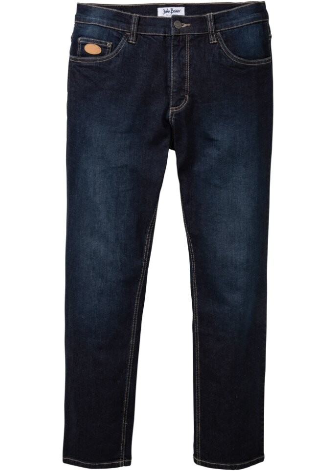 

Прямые эластичные джинсы свободного кроя John Baner Jeanswear, синий