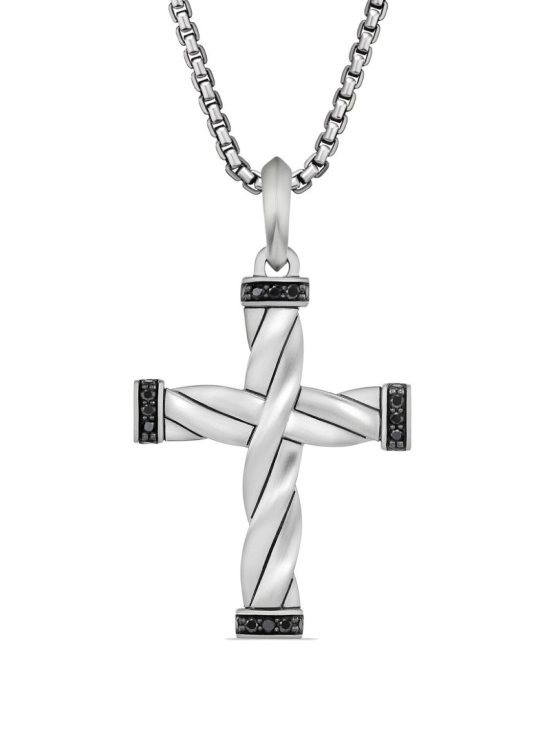 

Серебряная подвеска Helios с бриллиантами David Yurman, серебряный