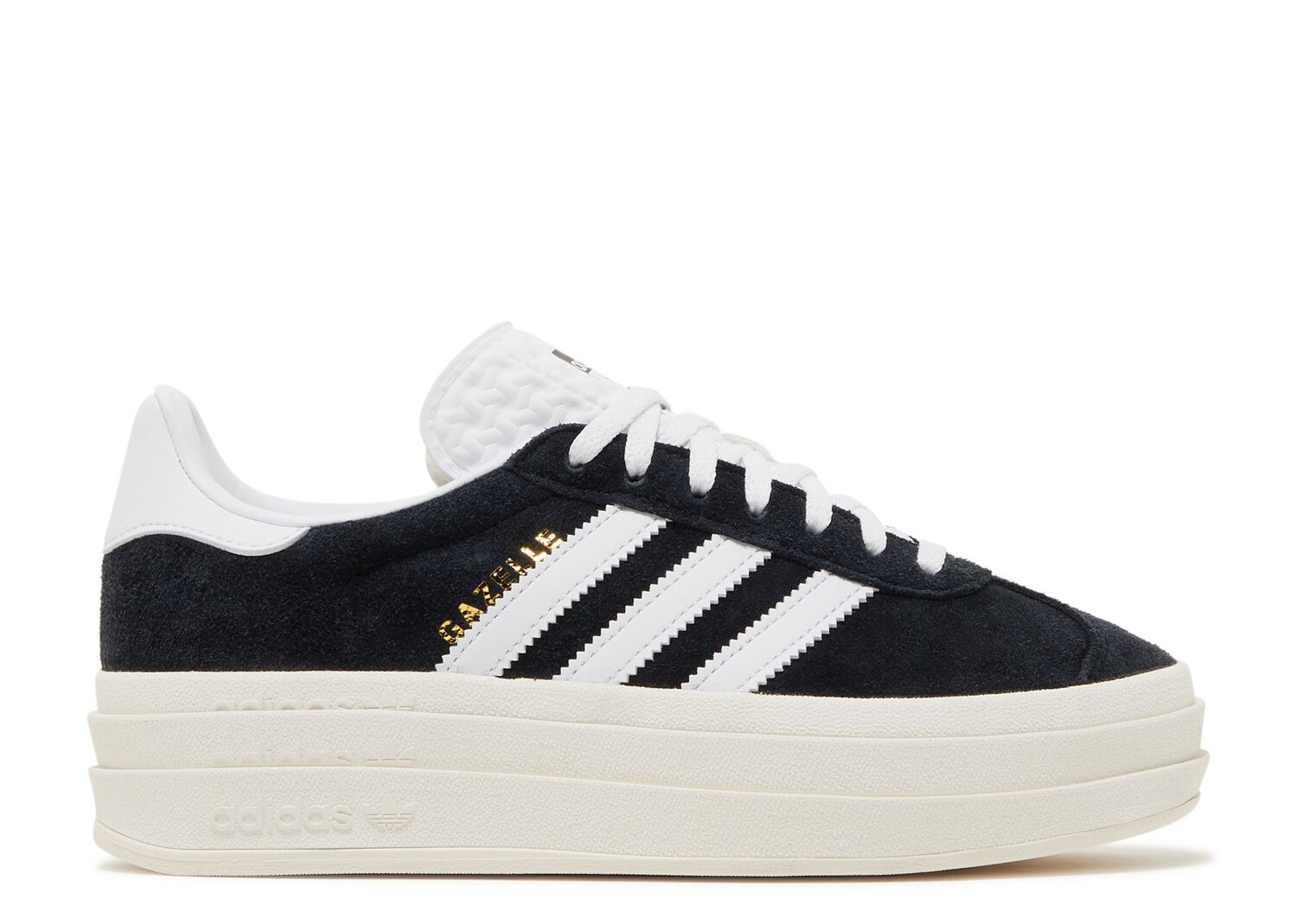 Кроссовки adidas Wmns Gazelle Bold 'Black White', черный