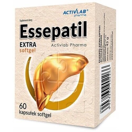 Essepatil Регенерация печени и здоровье печени Essential 60/120 капсул, Activlab цикловенокс экстра 3 экстра 60 капсул activlab pharma activlab