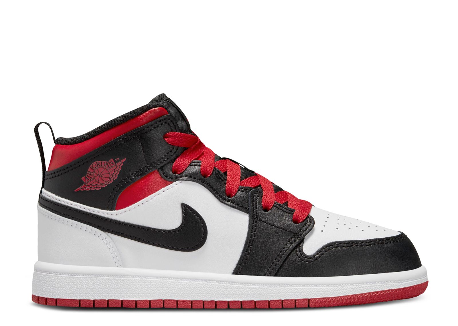 

Кроссовки Air Jordan Air Jordan 1 Mid Ps 'Gym Red Black Toe', белый