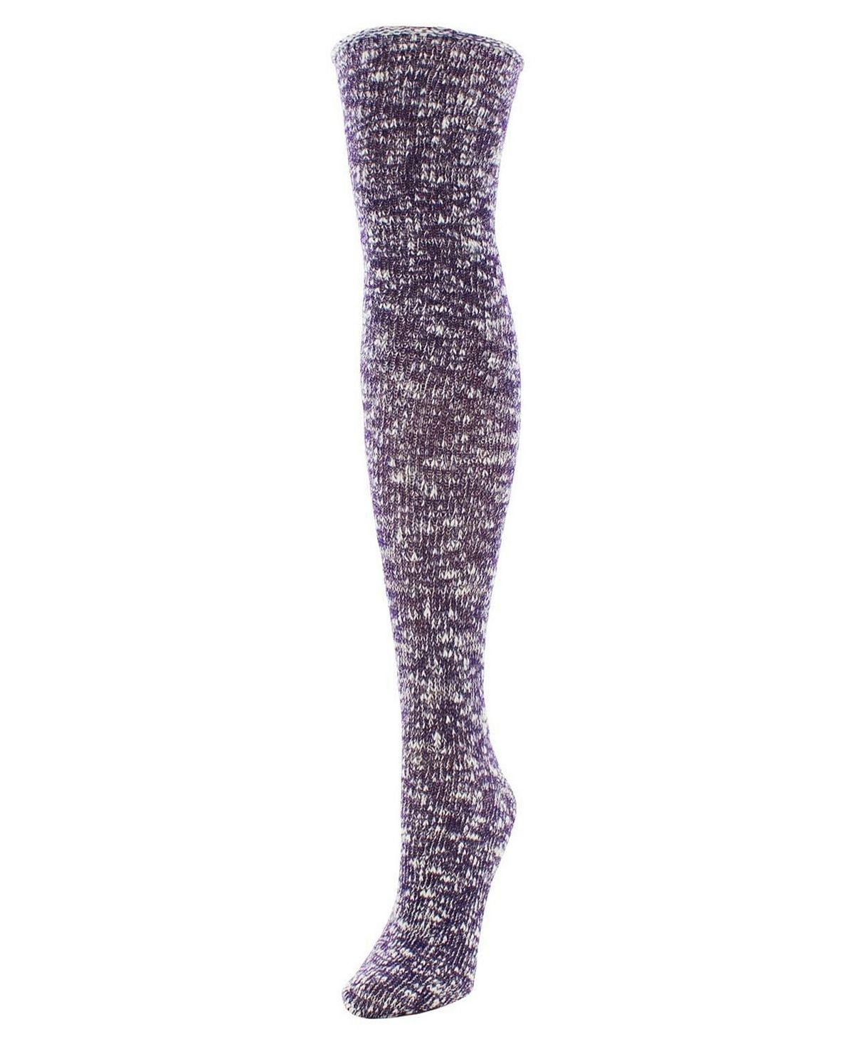 Женские вязаные носки выше колена MeMoi женские длинные кружевные сетчатые носки выше колена lolita тонкие черно белые носки до середины бедра студенческие носки
