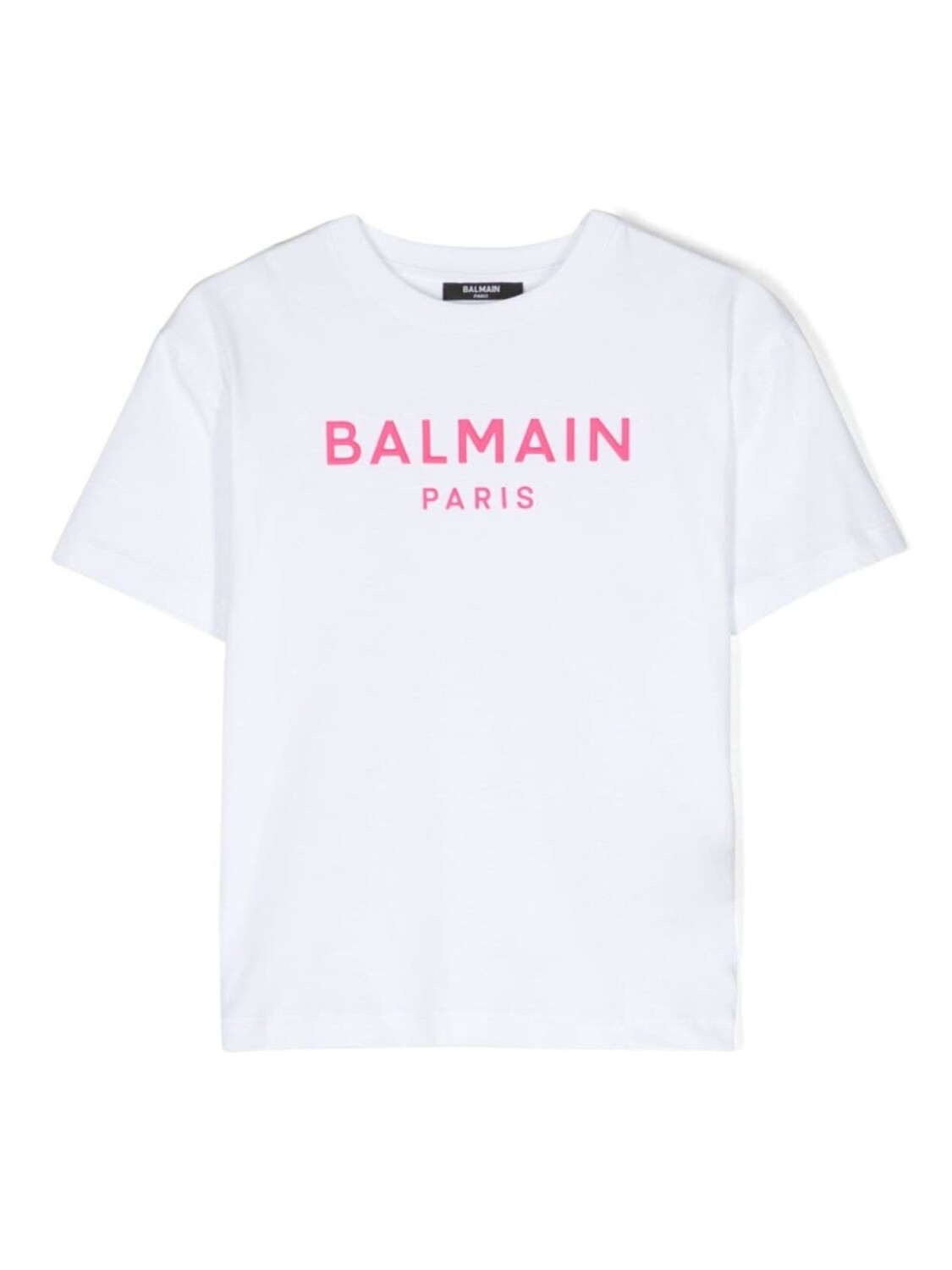 

Balmain Kids футболка с тисненым логотипом, белый