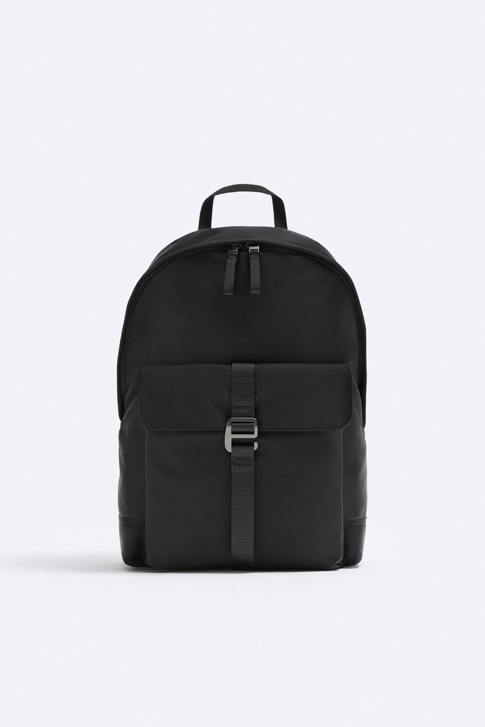 

Нейлоновый рюкзак ZARA, черный