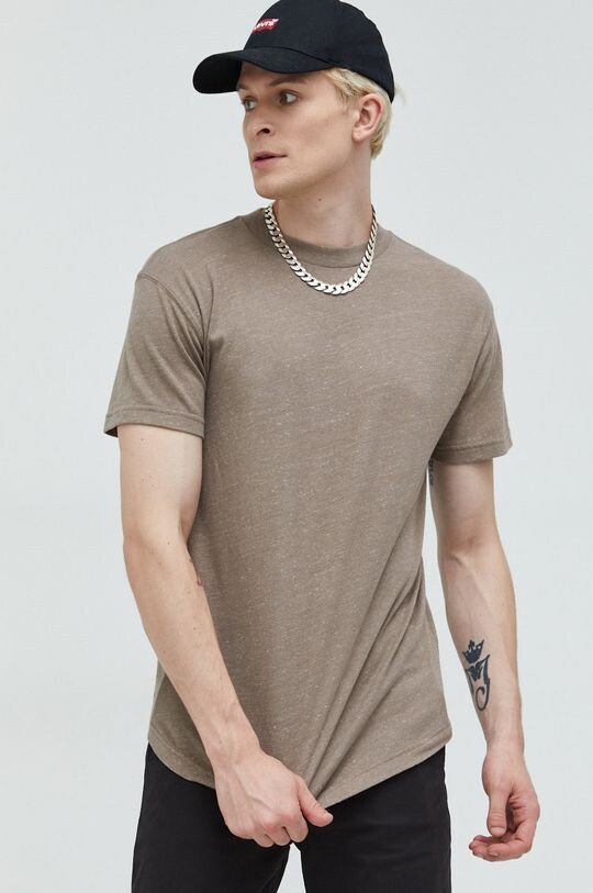 

Футболка Abercrombie & Fitch, коричневый