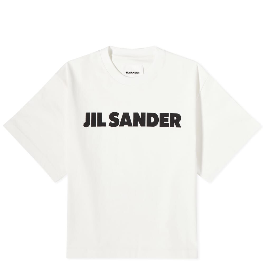 

Футболка с логотипом Jil Sander